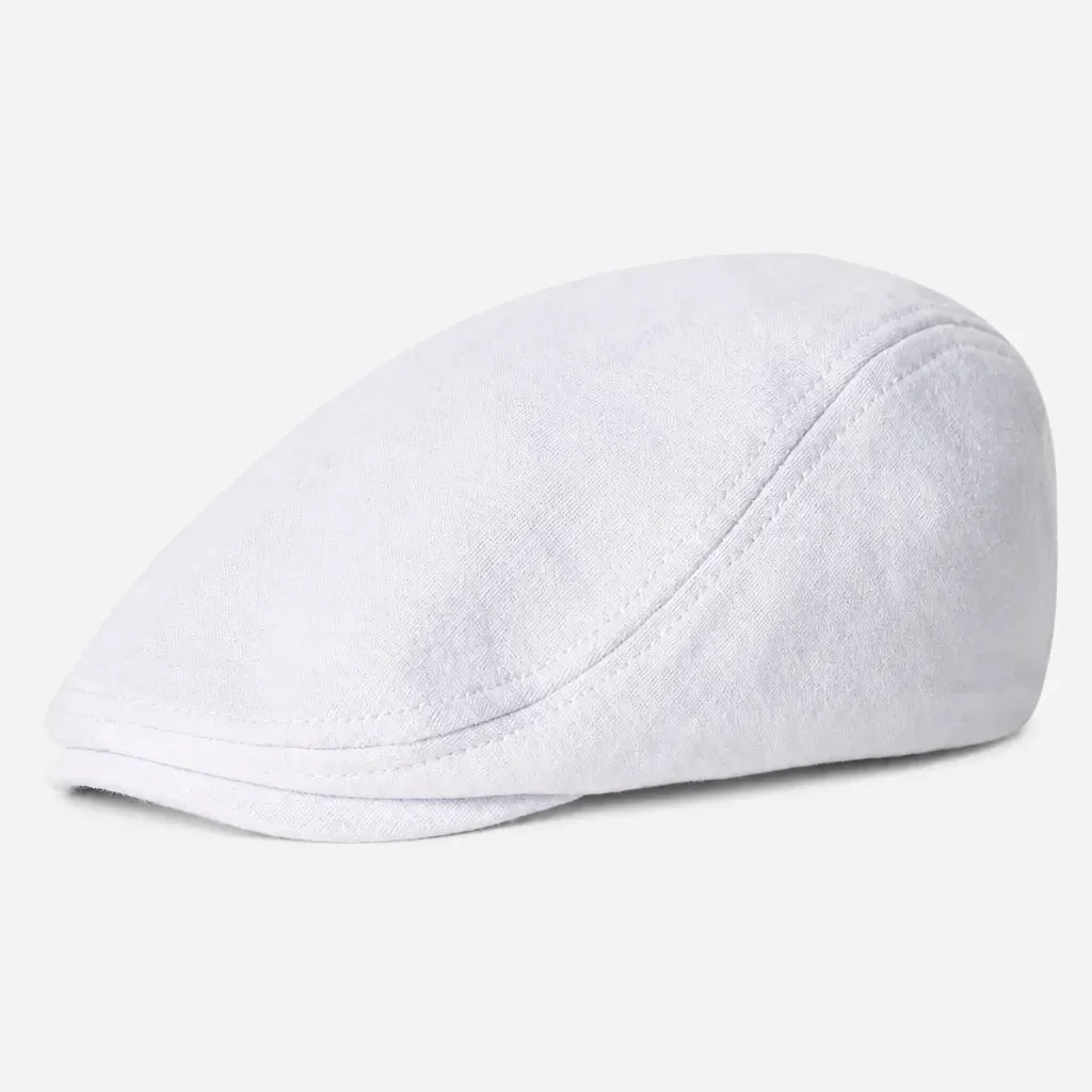 La boîte à chapeaux Beret Casquette Plate Homme - Style Artiste avec Doublure Satinee