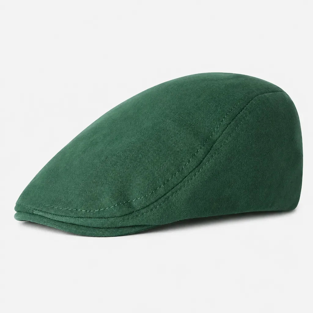 La boîte à chapeaux Beret Casquette Plate Homme - Style Artiste avec Doublure Satinee