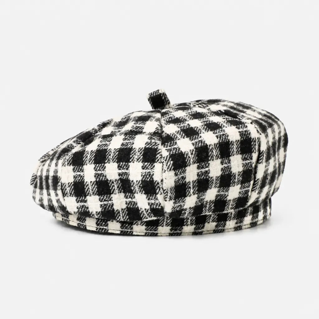 La boîte à chapeaux Beret Coton Femme - Petit Beanie Style Coreen Octogonal