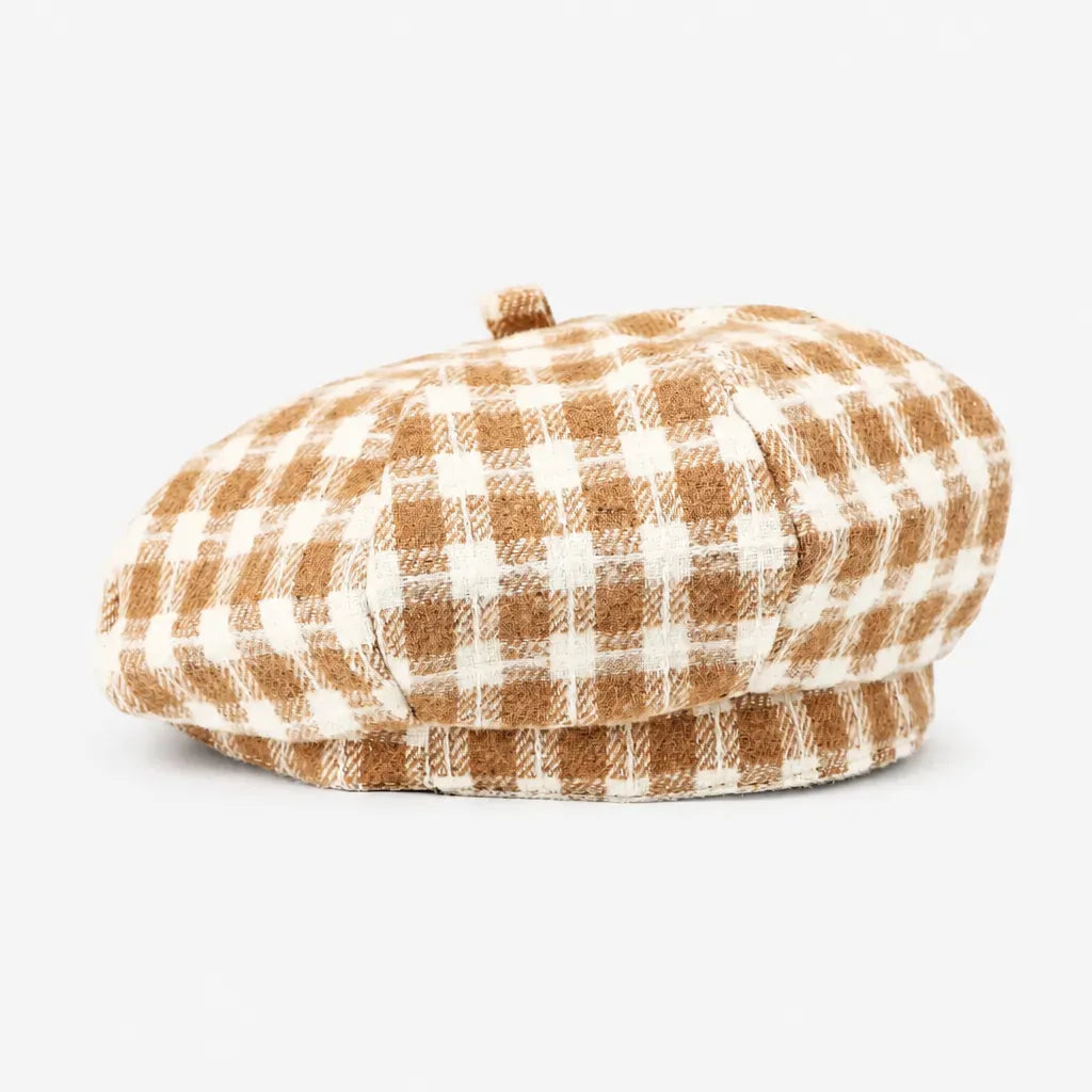La boîte à chapeaux Beret Coton Femme - Petit Beanie Style Coreen Octogonal
