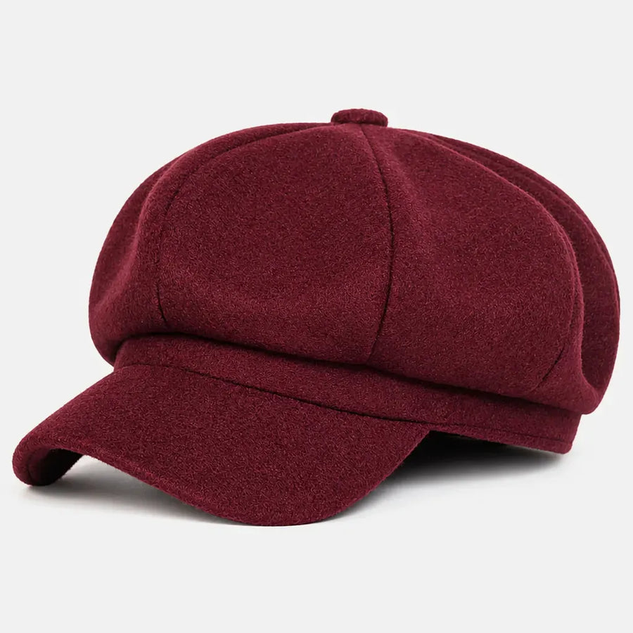 La boîte à chapeaux Beret Gavroche Femme - Octogonal Coupe-Vent a Petite Visiere