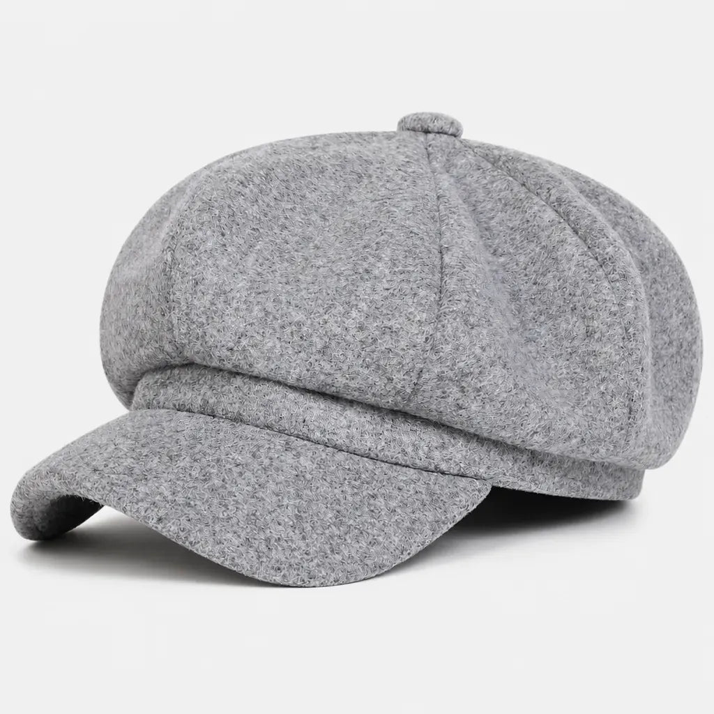 La boîte à chapeaux Beret Gavroche Femme - Octogonal Coupe-Vent a Petite Visiere