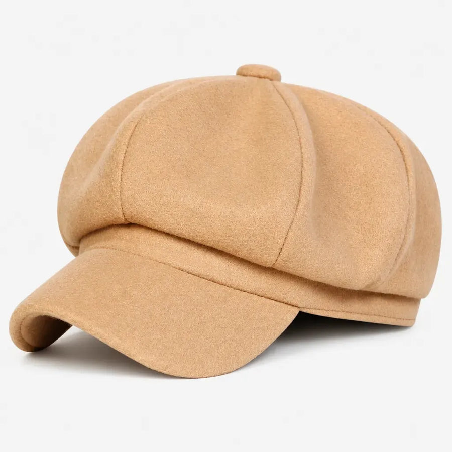 La boîte à chapeaux Beret Gavroche Femme - Octogonal Coupe-Vent a Petite Visiere