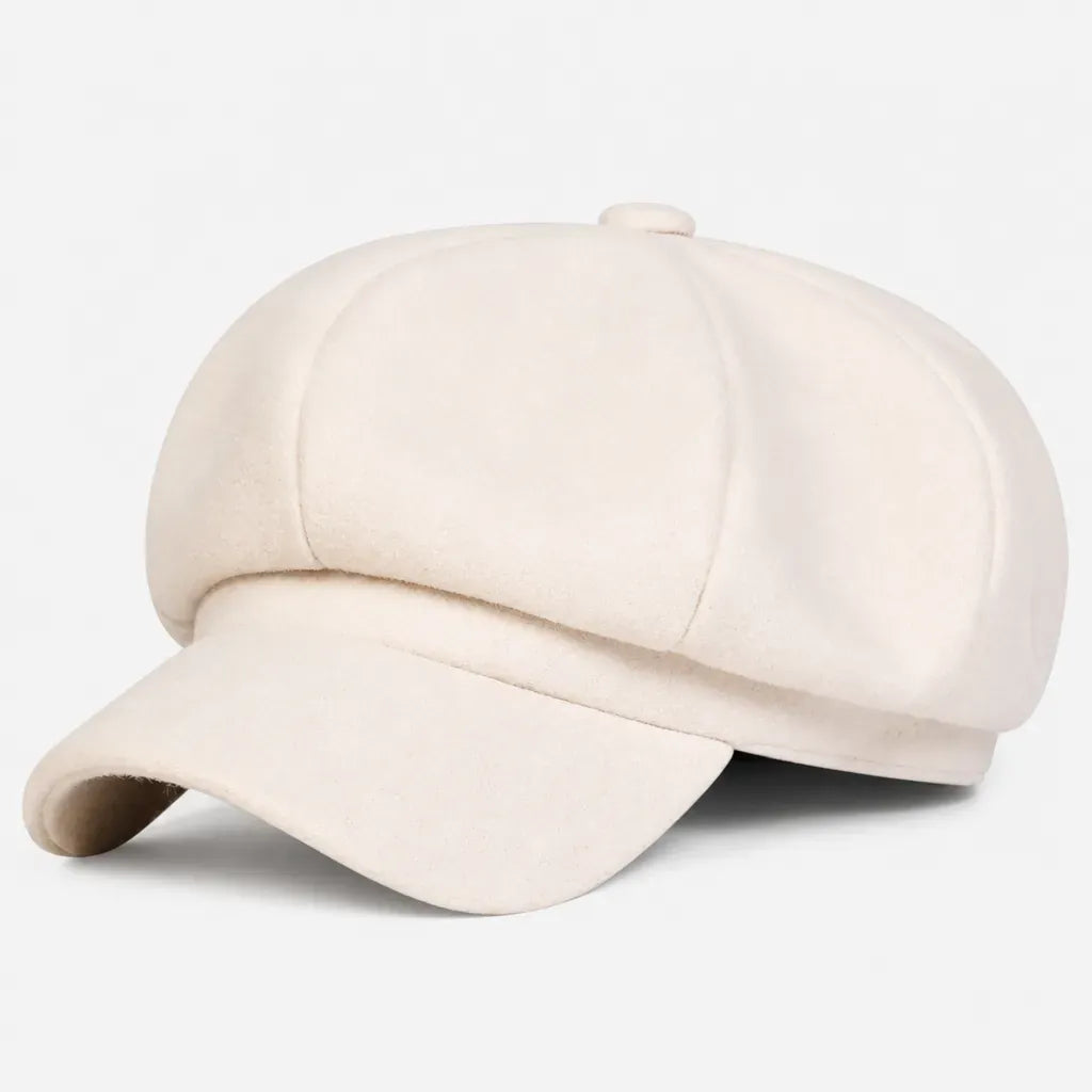 La boîte à chapeaux Beret Gavroche Femme - Octogonal Coupe-Vent a Petite Visiere