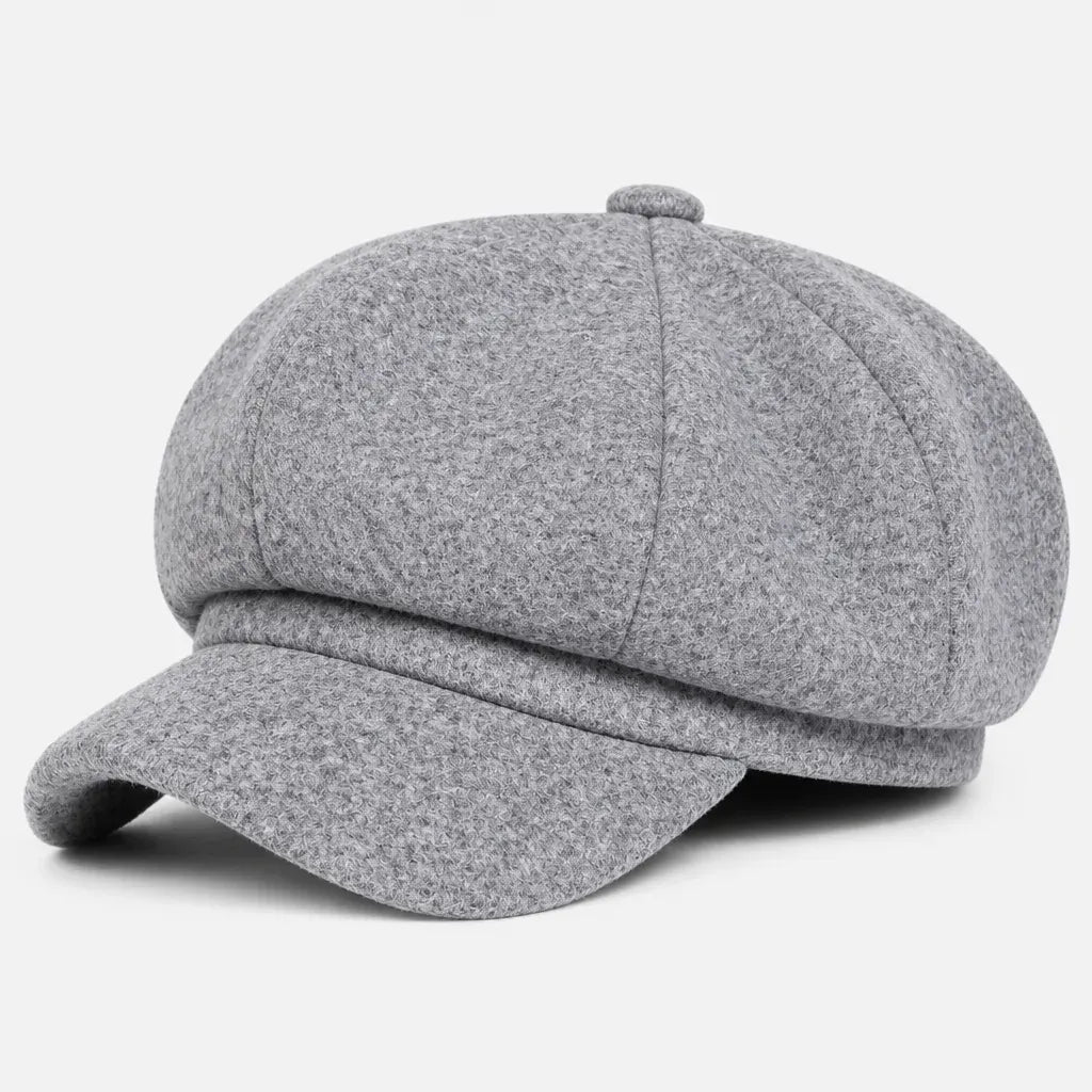 La boîte à chapeaux Beret Gavroche Femme - Octogonal Coupe-Vent a Petite Visiere