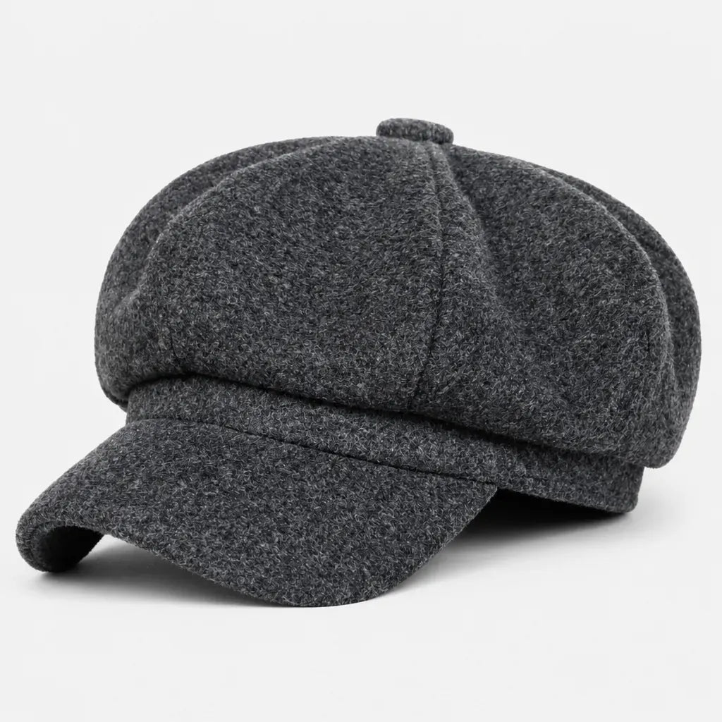 La boîte à chapeaux Beret Gavroche Femme - Octogonal Coupe-Vent a Petite Visiere