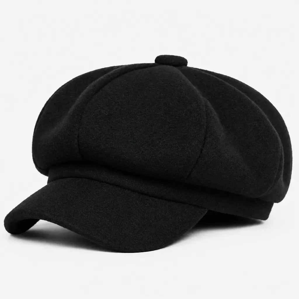 La boîte à chapeaux Beret Gavroche Femme - Octogonal Coupe-Vent a Petite Visiere