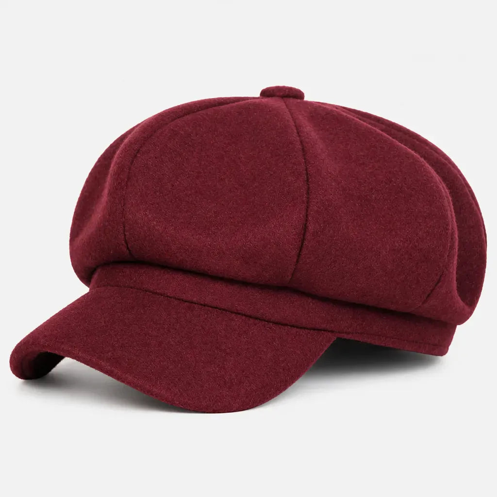La boîte à chapeaux Beret Gavroche Femme - Octogonal Coupe-Vent a Petite Visiere