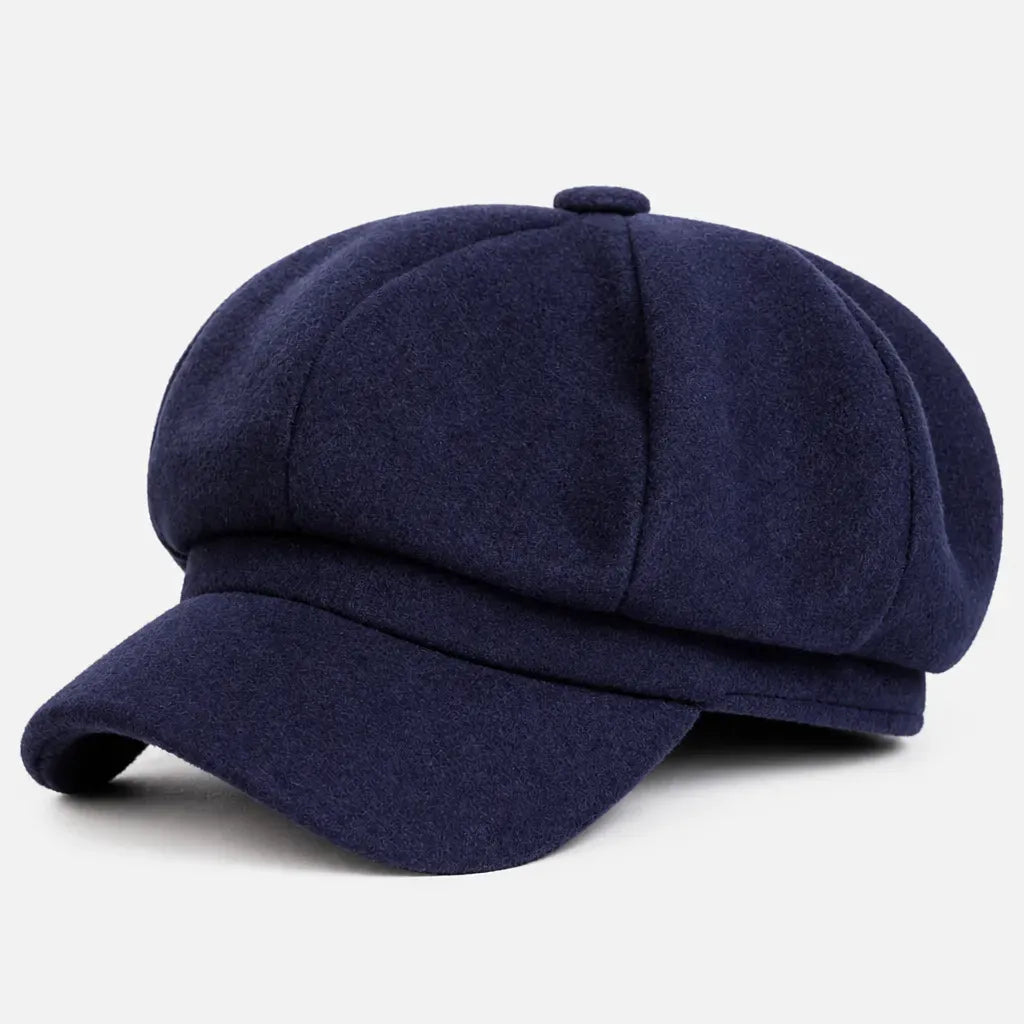 La boîte à chapeaux Beret Gavroche Femme - Octogonal Coupe-Vent a Petite Visiere