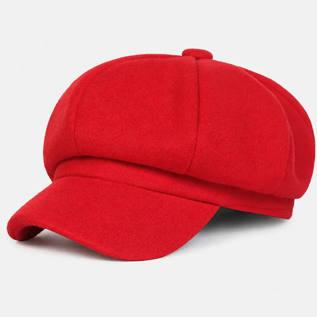 La boîte à chapeaux Beret Gavroche Femme - Octogonal Coupe-Vent a Petite Visiere