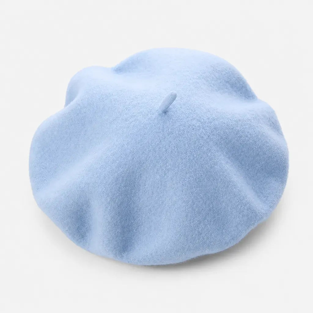 La boîte à chapeaux Beret Hiver Femme - Multicolore en Laine, Style Classique