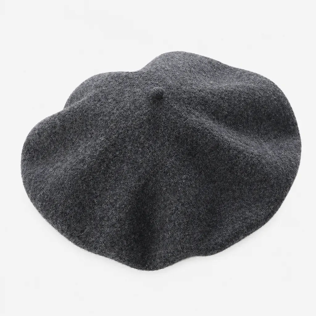 La boîte à chapeaux Beret Hiver Femme - Multicolore en Laine, Style Classique