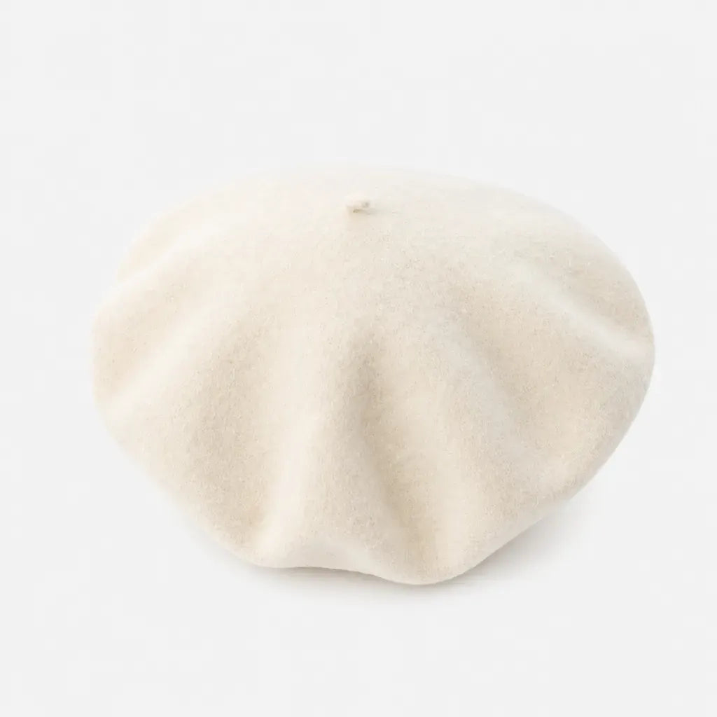 La boîte à chapeaux Beret Hiver Femme - Multicolore en Laine, Style Classique