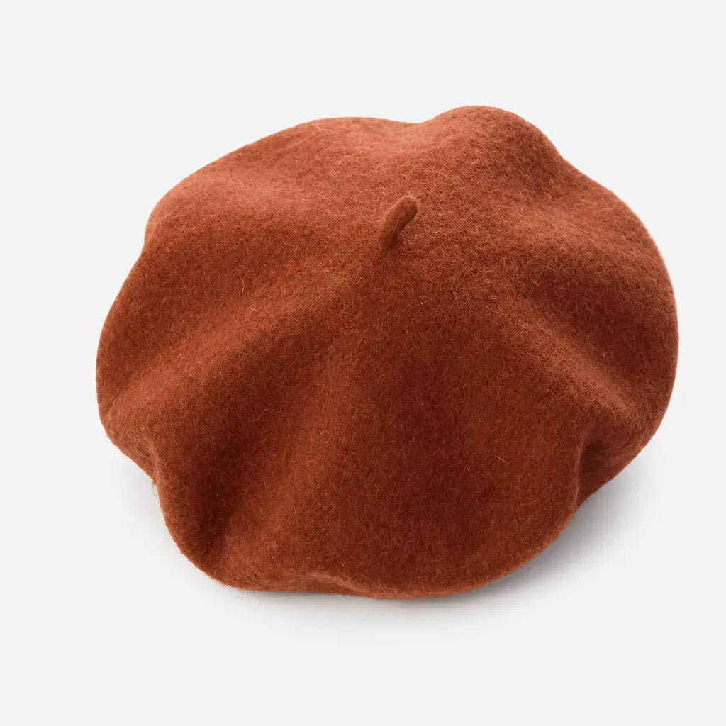La boîte à chapeaux Beret Hiver Femme - Multicolore en Laine, Style Classique