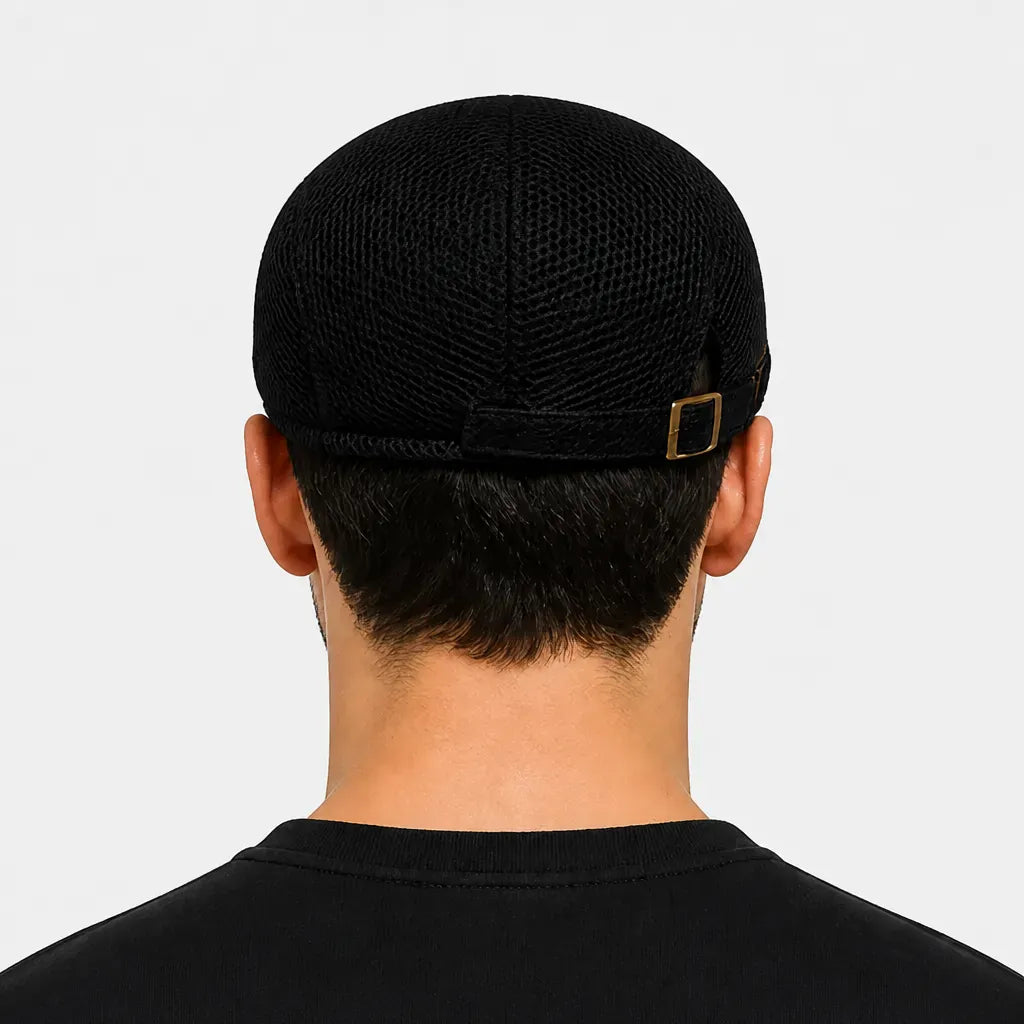 La boîte à chapeaux Beret Newsboy Cap - Maille Respirante Ajustable