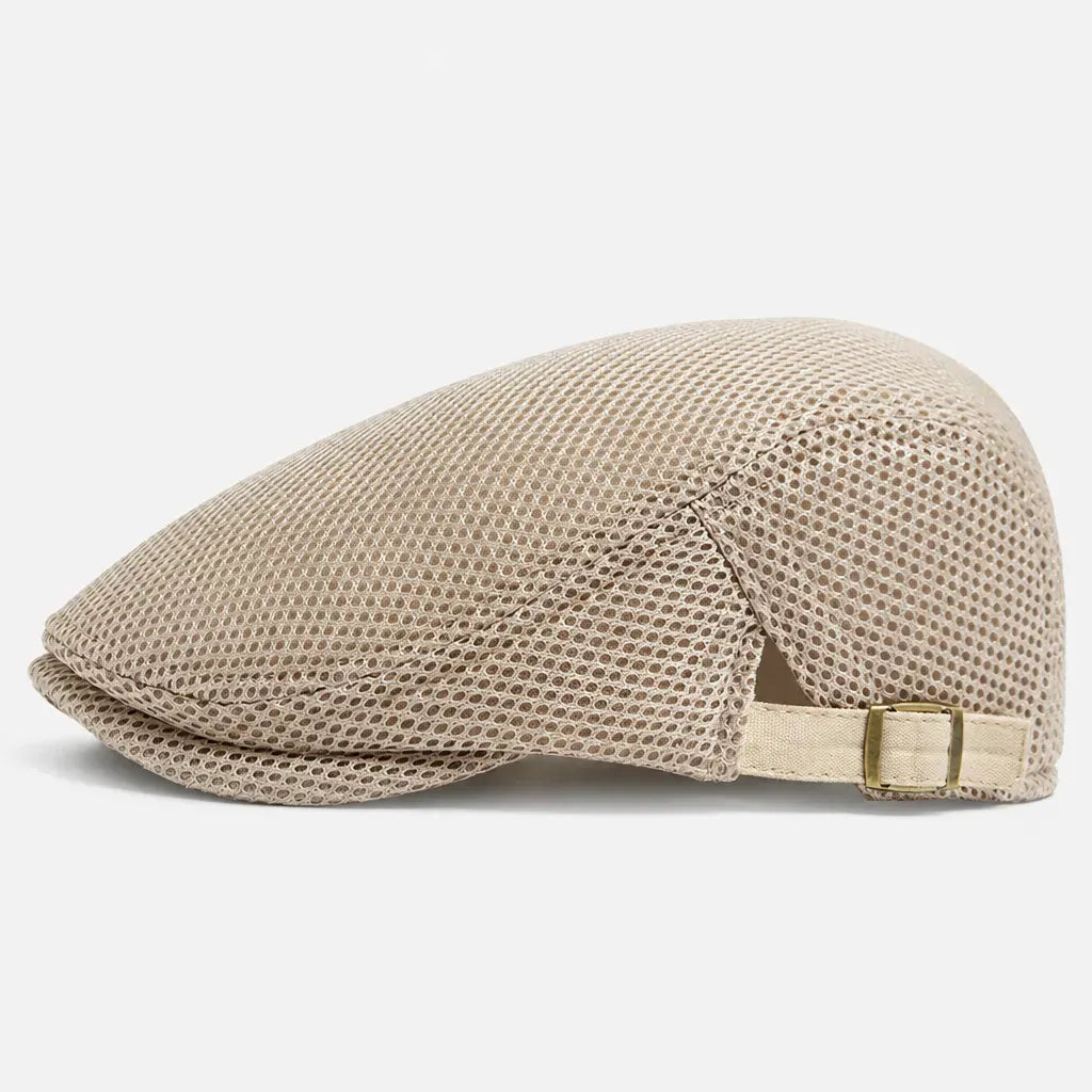 La boîte à chapeaux Beret Newsboy Cap - Maille Respirante Ajustable