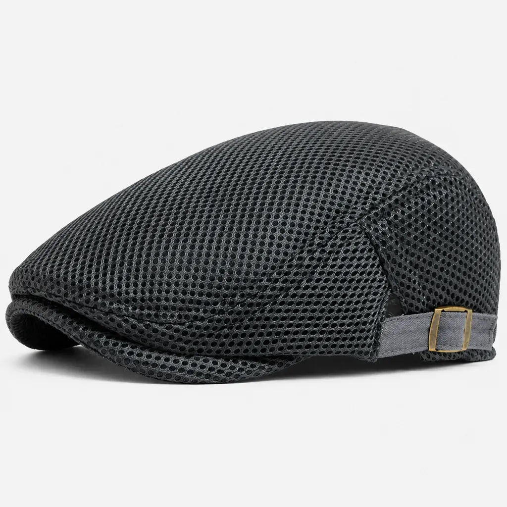 La boîte à chapeaux Beret Newsboy Cap - Maille Respirante Ajustable