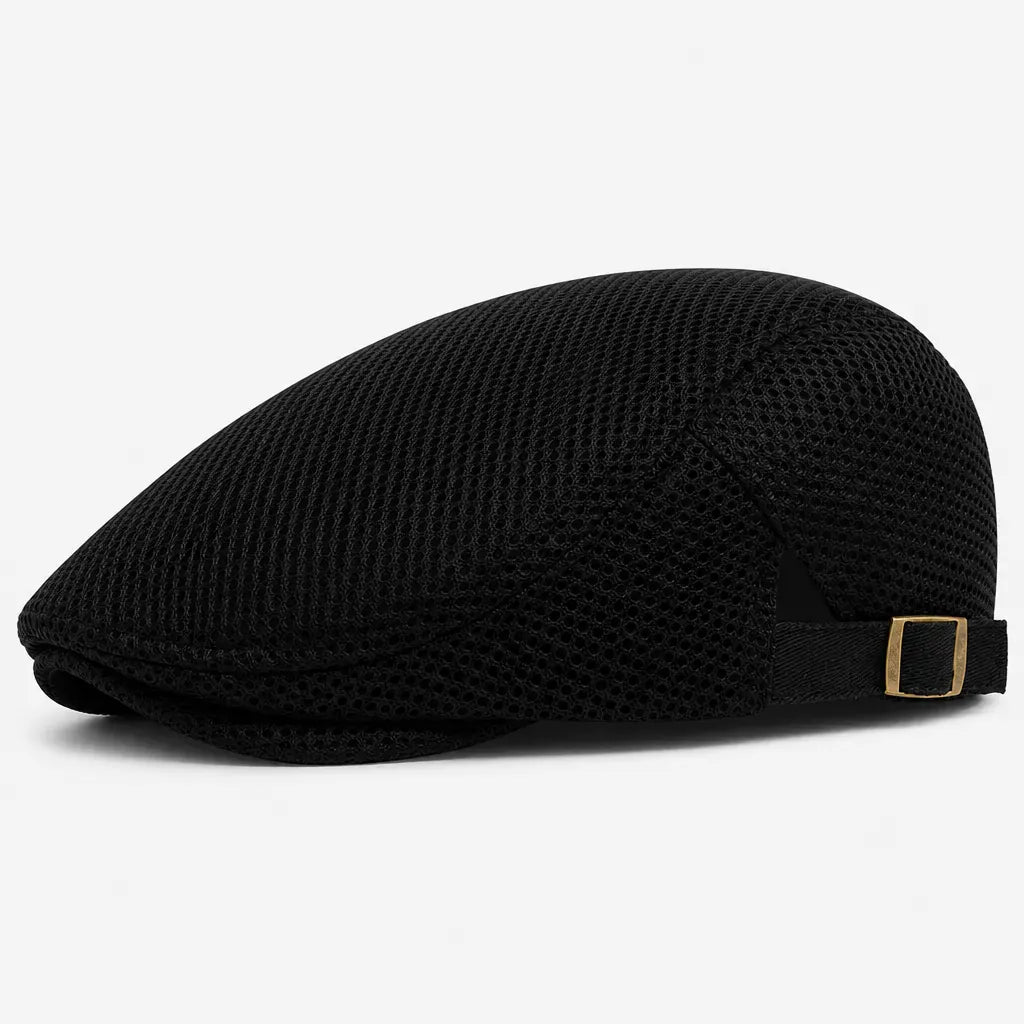 La boîte à chapeaux Beret Newsboy Cap - Maille Respirante Ajustable
