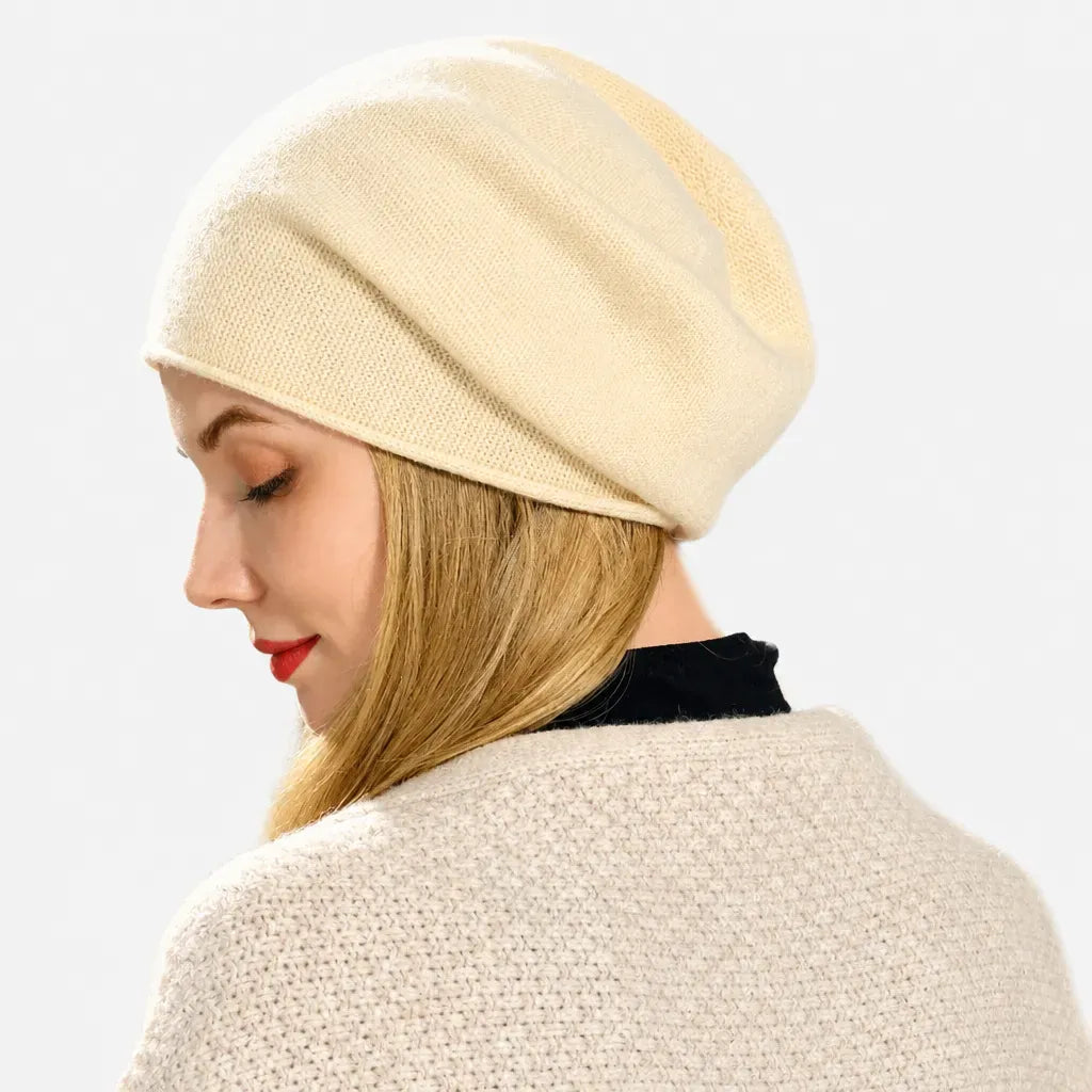 La boîte à chapeaux Bonnet Femme Laine - Peluche Legere pour Randonnee
