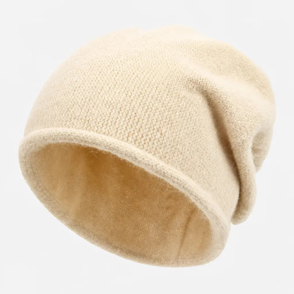 La boîte à chapeaux Bonnet Femme Laine - Peluche Legere pour Randonnee