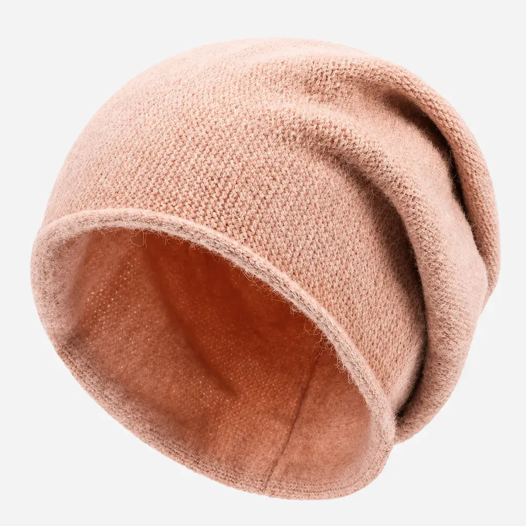 La boîte à chapeaux Bonnet Femme Laine - Peluche Legere pour Randonnee
