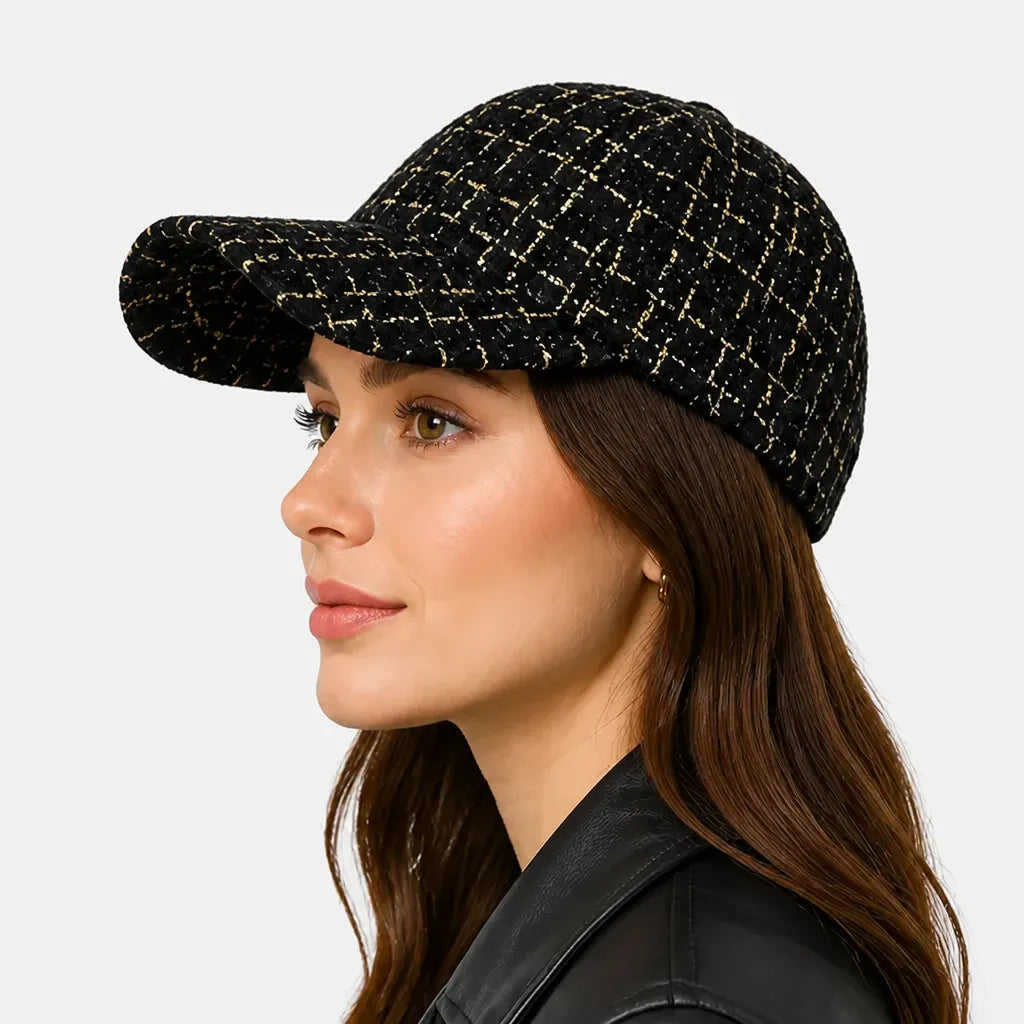 La boîte à chapeaux Casquette Baseball Femme - Ecossaise, Legere et Ajustable Hiver