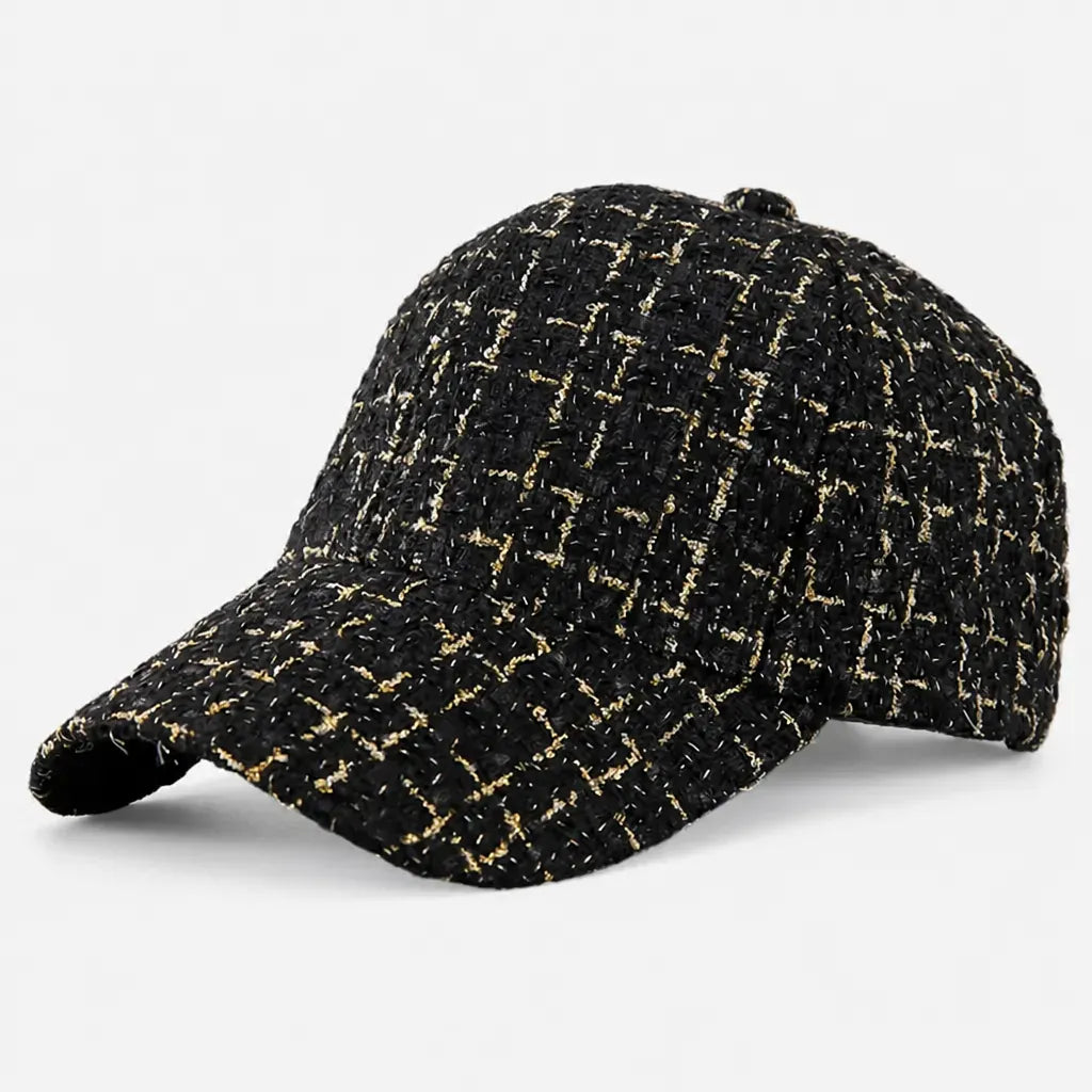 La boîte à chapeaux Casquette Baseball Femme - Ecossaise, Legere et Ajustable Hiver