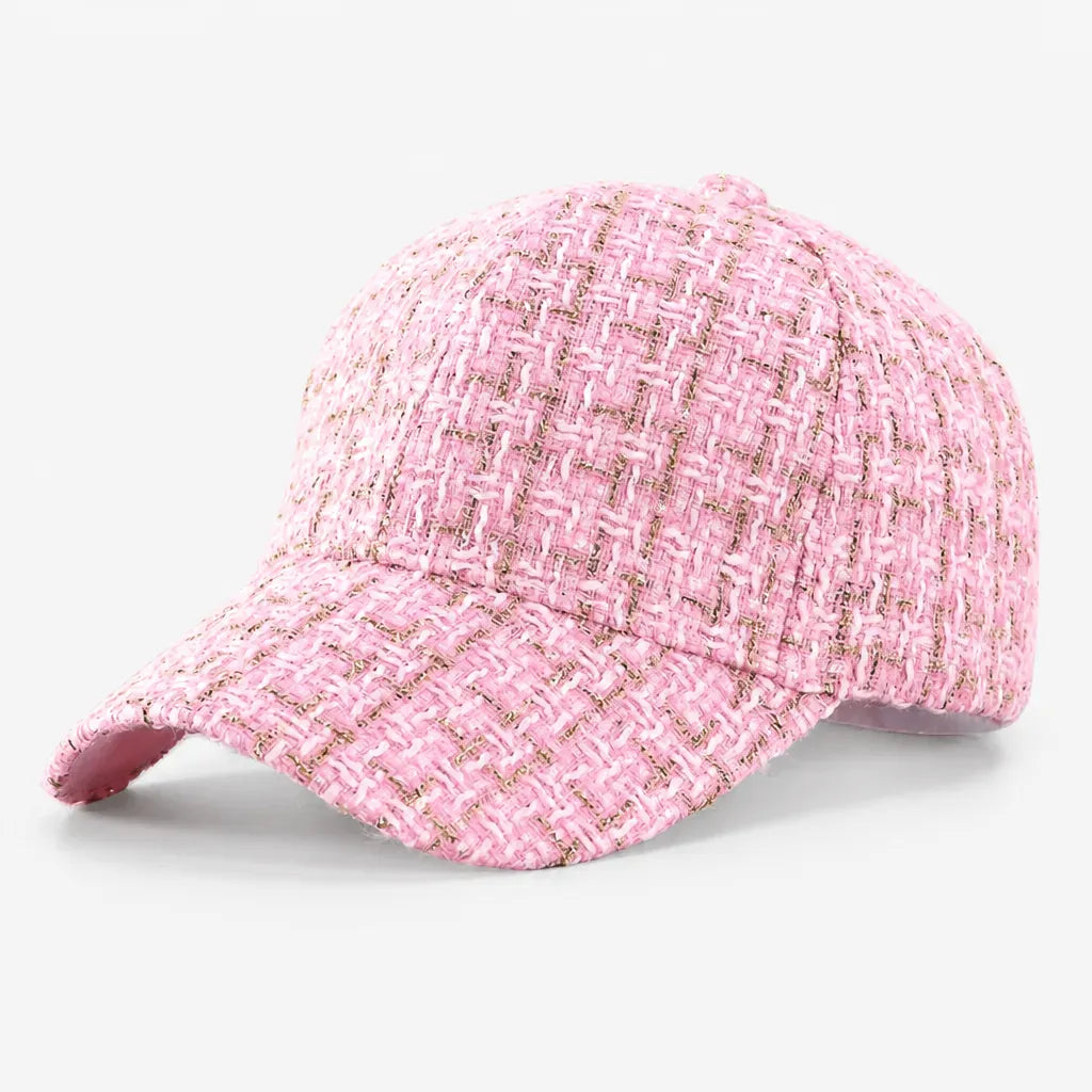 La boîte à chapeaux Casquette Baseball Femme - Ecossaise, Legere et Ajustable Hiver