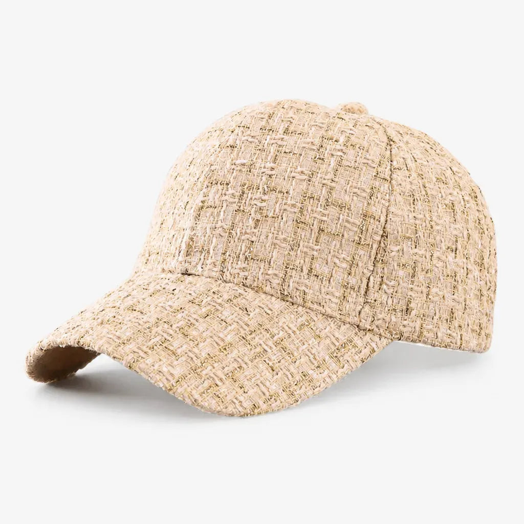 La boîte à chapeaux Casquette Baseball Femme - Ecossaise, Legere et Ajustable Hiver