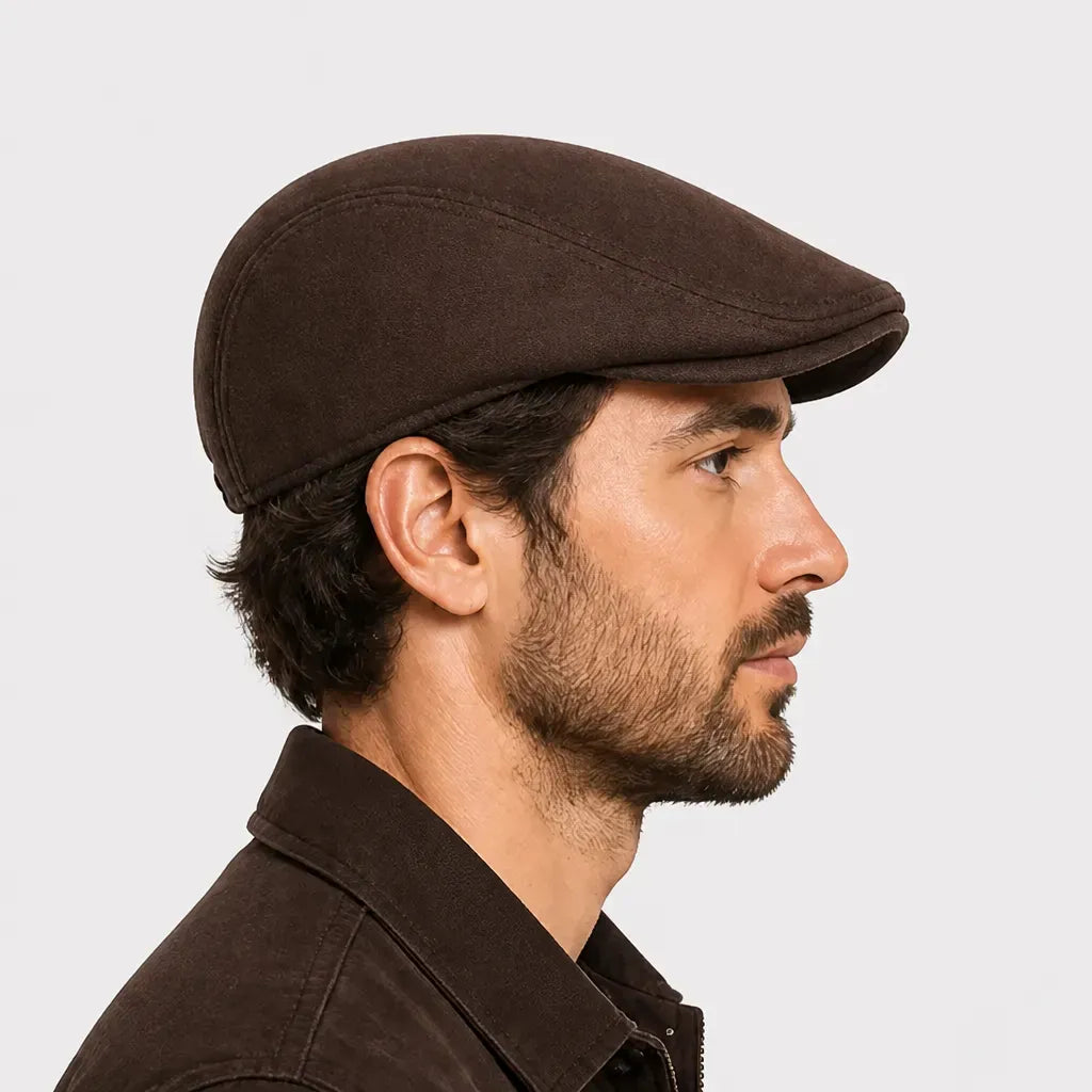 La boîte à chapeaux Casquette Chauffeur - Coton Souple Newsboy Retro