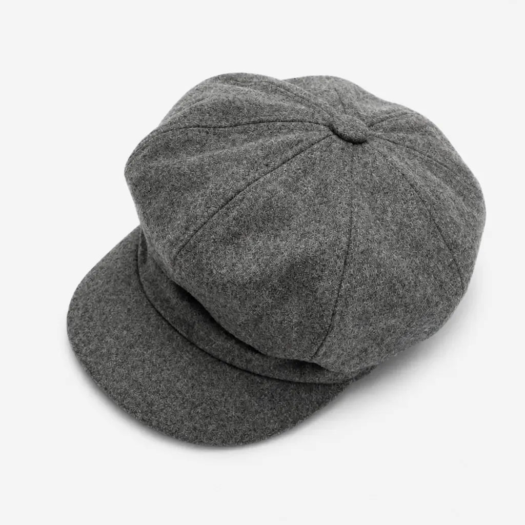 La boîte à chapeaux Casquette Gavroche Femme - Octogonale a Visiere Courbee pour l'Hiver