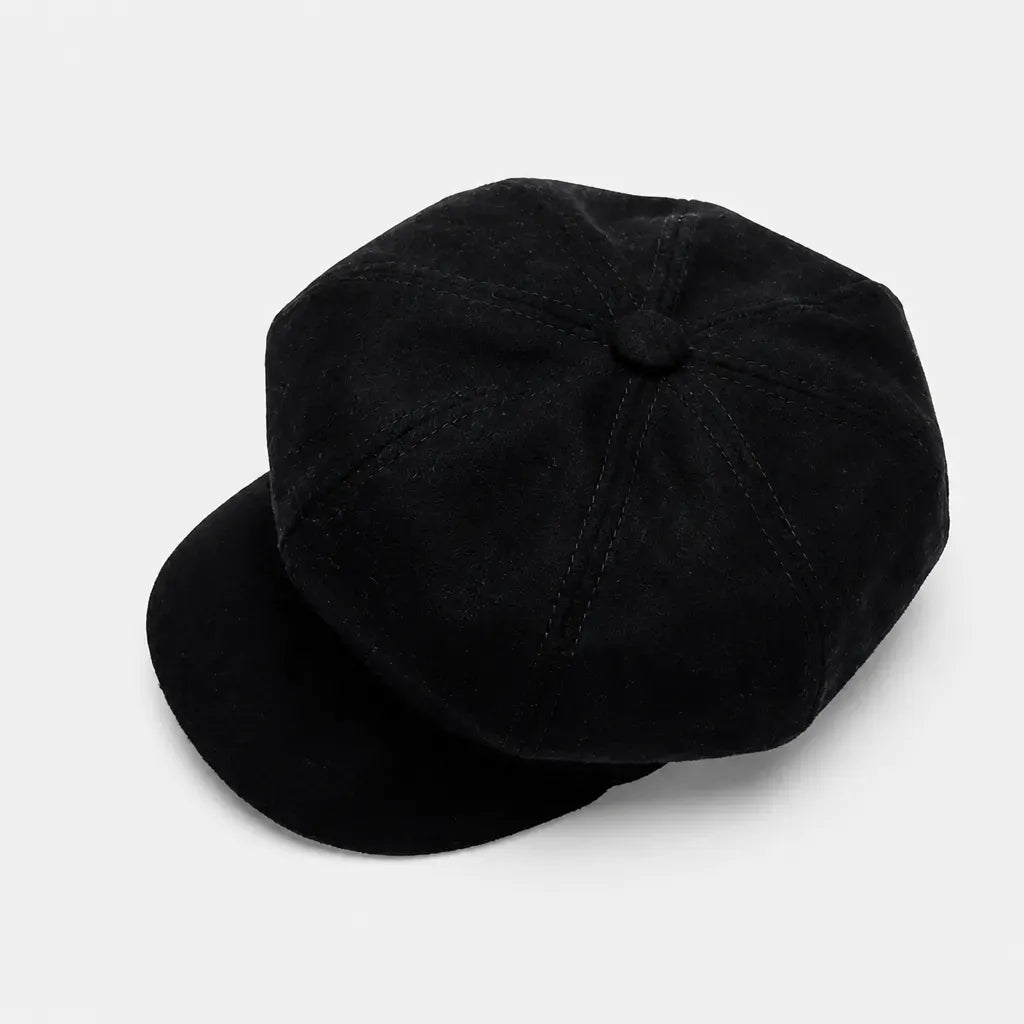 La boîte à chapeaux Casquette Gavroche Femme - Octogonale a Visiere Courbee pour l'Hiver