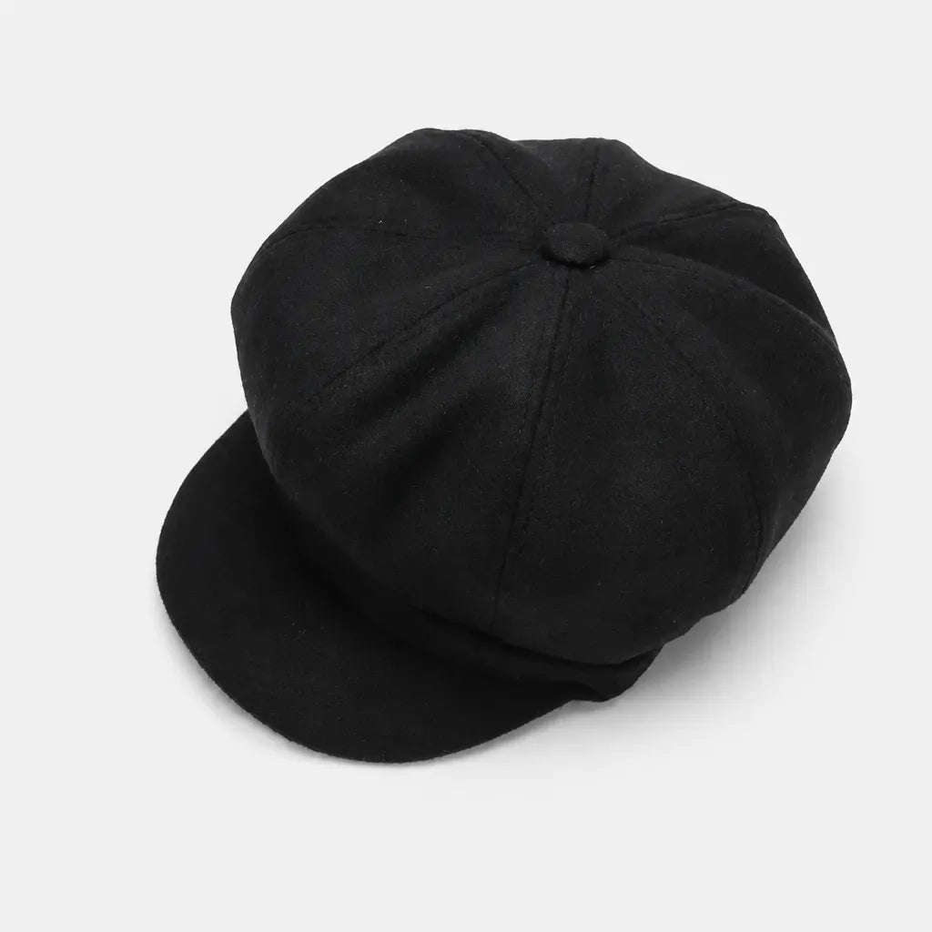 La boîte à chapeaux Casquette Gavroche Femme - Octogonale a Visiere Courbee pour l'Hiver
