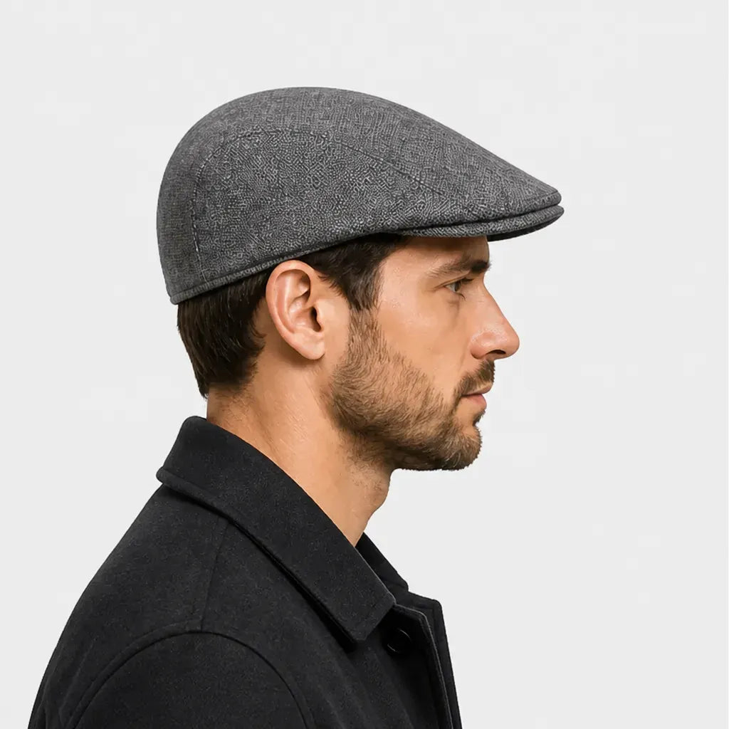 La boîte à chapeaux Casquette Gavroche Lin - Cabbie Respirante pour l'Ete