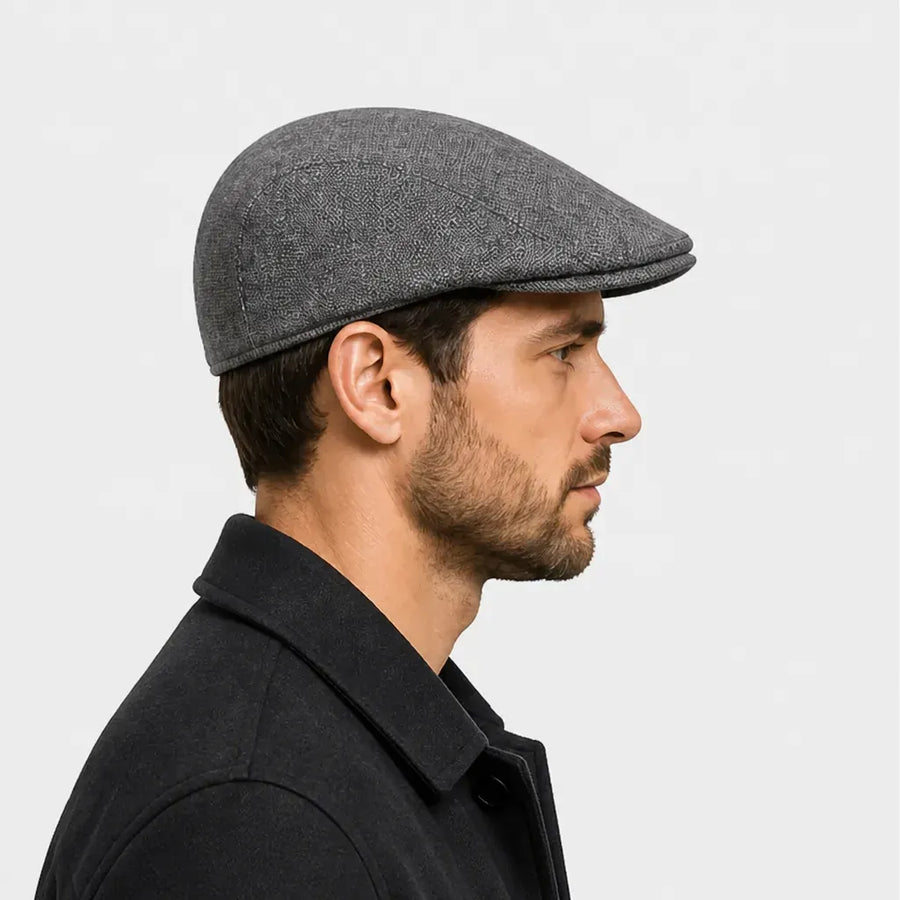 La boîte à chapeaux Casquette Gavroche Lin - Cabbie Respirante pour l'Ete