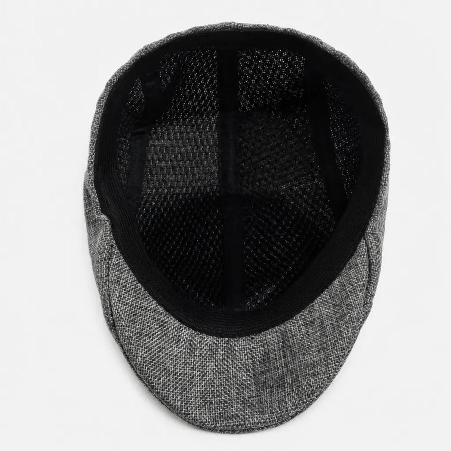 La boîte à chapeaux Casquette Gavroche Lin - Cabbie Respirante pour l'Ete