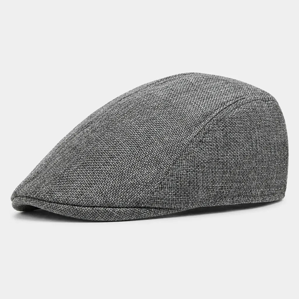 La boîte à chapeaux Casquette Gavroche Lin - Cabbie Respirante pour l'Ete
