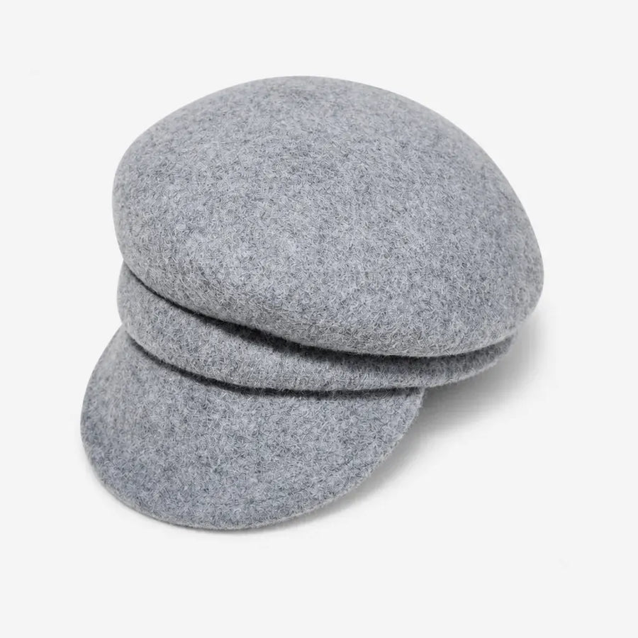 La boîte à chapeaux Casquette Gavroche pour Femme - en Laine, Style Peintre Vintage