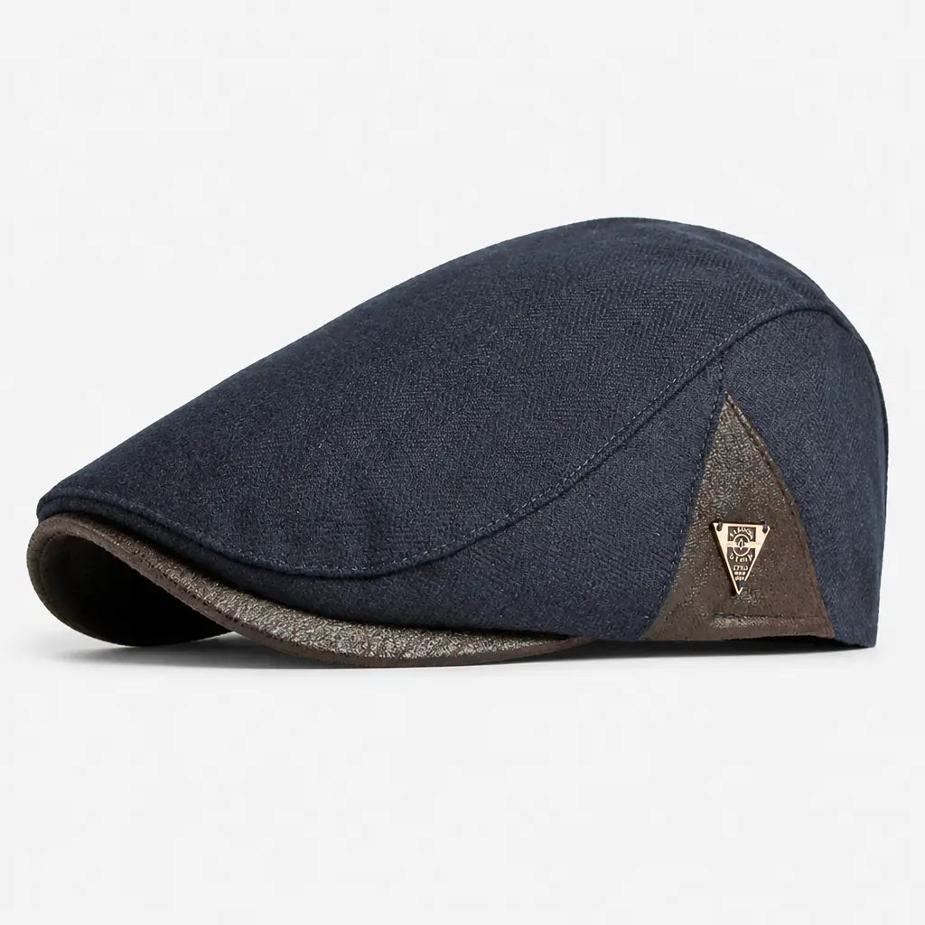 La boîte à chapeaux Casquette Homme Gavroche - en Laine Epaisse et Chaude pour l'Hiver
