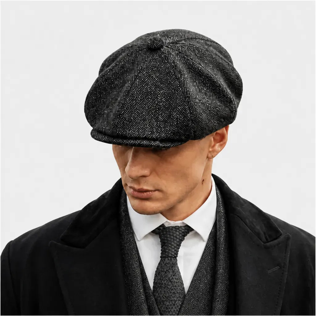 La boîte à chapeaux Casquette Irlandaise Authentique - Style Journal Shelby