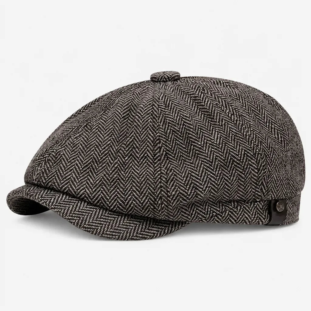 La boîte à chapeaux Casquette Irlandaise Authentique - Style Journal Shelby