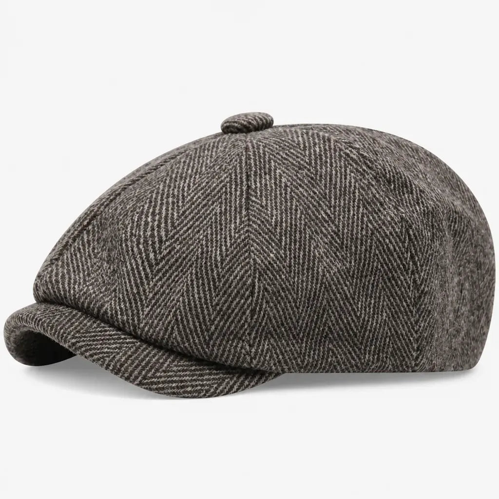 La boîte à chapeaux Casquette Irlandaise Authentique - Style Journal Shelby