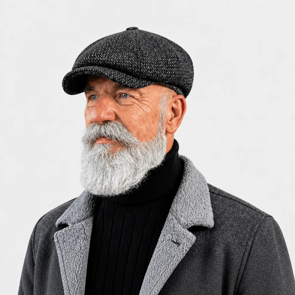 La boîte à chapeaux Casquette Irlandaise Peaky Blinders - Octogonale Retro Britannique