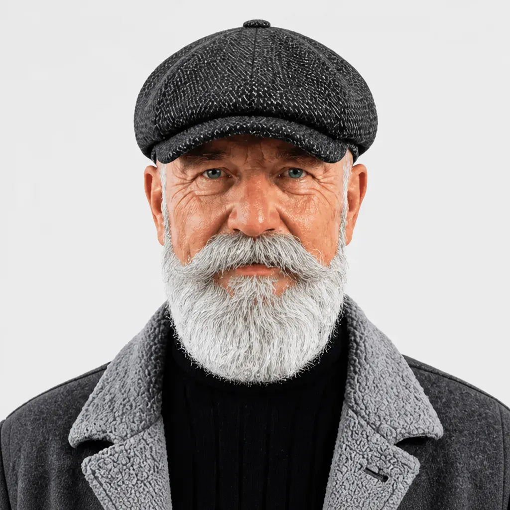 La boîte à chapeaux Casquette Irlandaise Peaky Blinders - Octogonale Retro Britannique