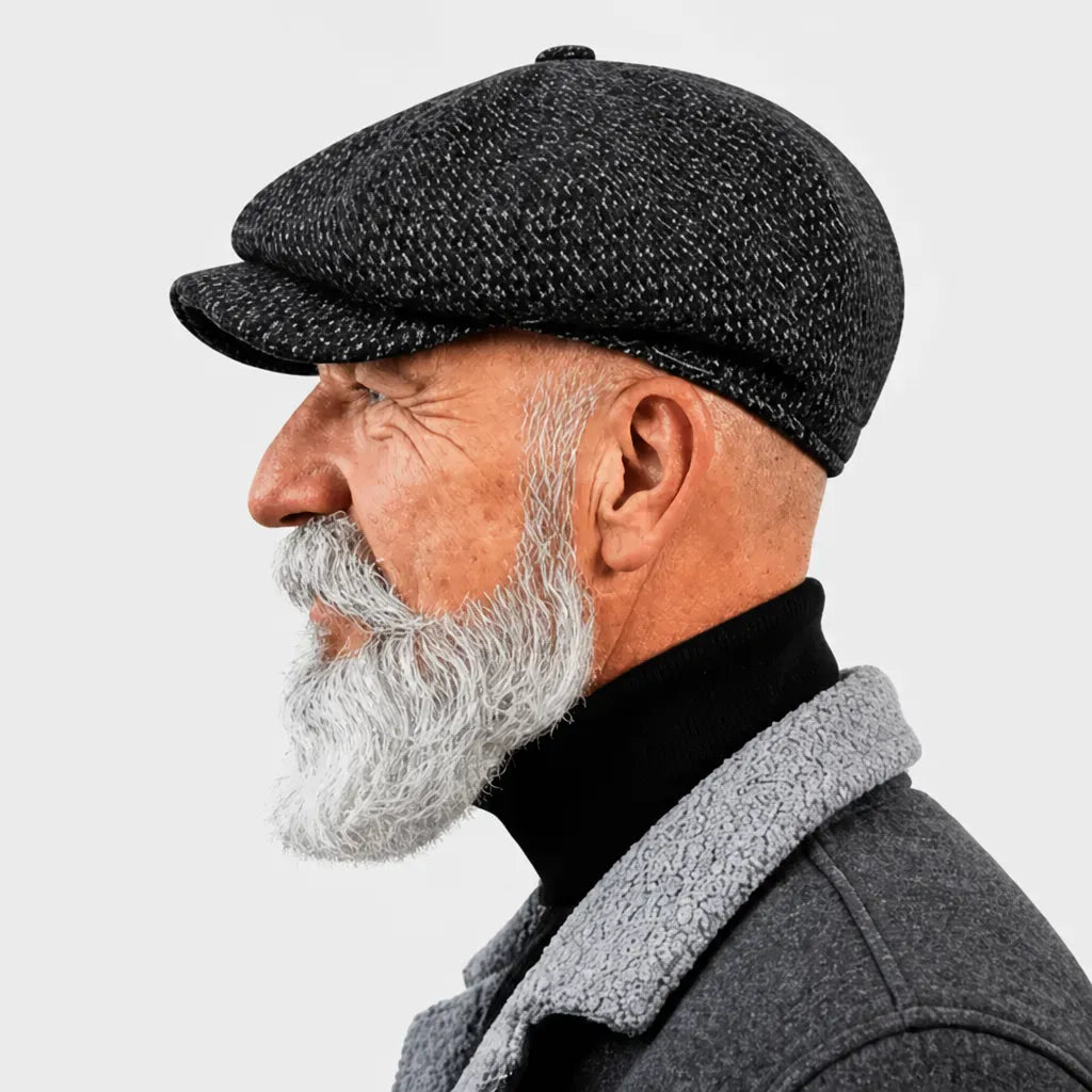 La boîte à chapeaux Casquette Irlandaise Peaky Blinders - Octogonale Retro Britannique