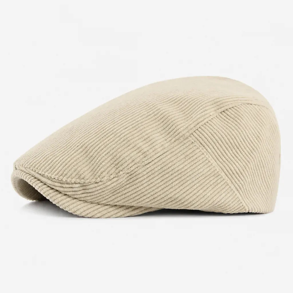 La boîte à chapeaux Casquette Irlandaise - Velours Cotele Grande Taille Ajustable