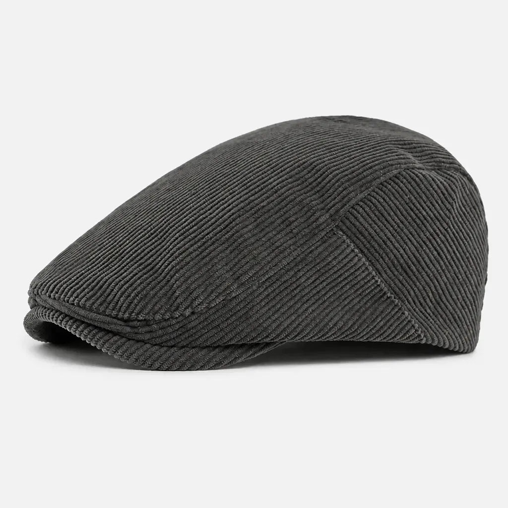 La boîte à chapeaux Casquette Irlandaise - Velours Cotele Grande Taille Ajustable