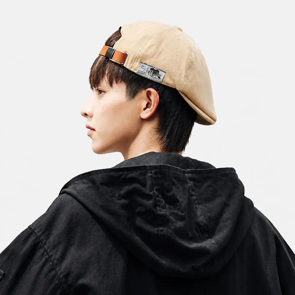 La boîte à chapeaux Casquette Peaky Blinders - en Coton, Style Ivy Cap Anglais