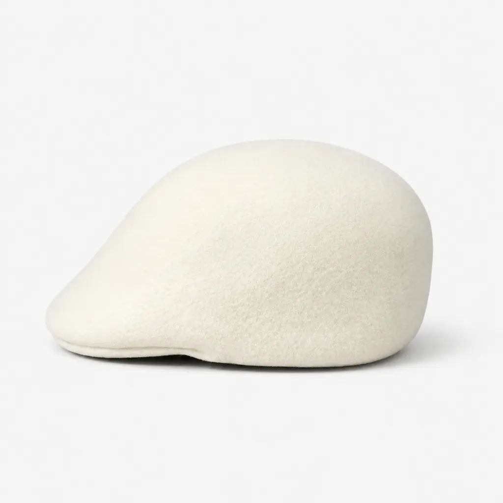La boîte à chapeaux Casquette Plate Femme - Bicolore en Laine, Style Gavroche