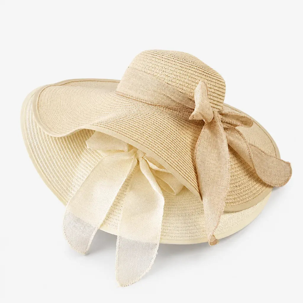 La boîte à chapeaux Chapeau de Soleil pour Femme - Paille Floppy Panama Plage